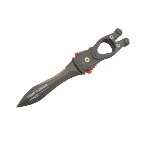 Нож для подводной охоты Сталкер Z1 тефлоновое покрытие