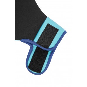 Перчатки для плавания Aquafitness бирюзовые